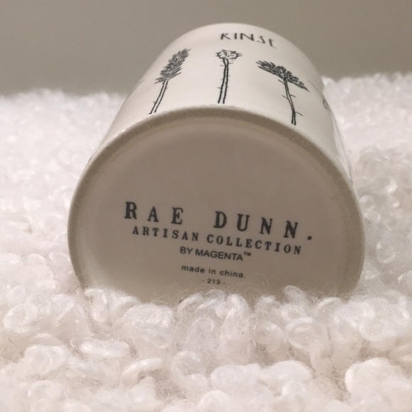 Rae Dunn Bathroom Stem Line RINSE Cup - Picture 3 of 3